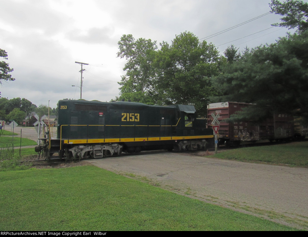 Ohio South Central Railroad (OSCR) 2153